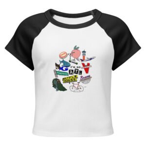 "I'm so ATL" - women’s micro rib baby tee